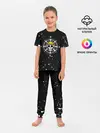 Детская пижама с брюками / ONE PIECE | ВАН ПИС ЧЕРЕП БРЫЗГИ КРАСОК