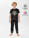 Детская пижама с брюками / ONE PIECE | ВАН ПИС ЧЕРЕП БРЫЗГИ КРАСОК
