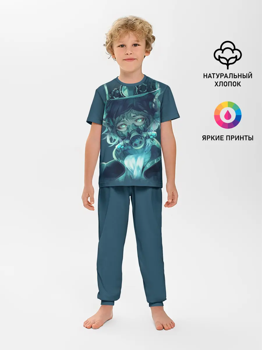 Детская пижама с брюками / Маска. Аниме