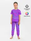 Детская пижама с брюками / Космическая футболка