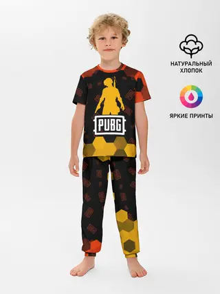 Детская пижама с брюками / PUBG / ПАБГ