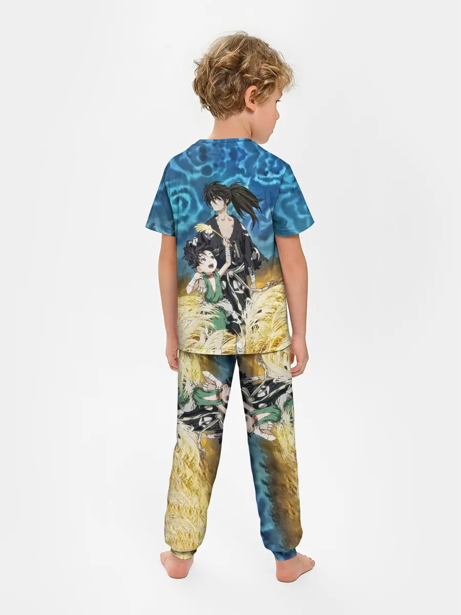 Детская пижама с брюками / Хяккимару с Дороро | DORORO