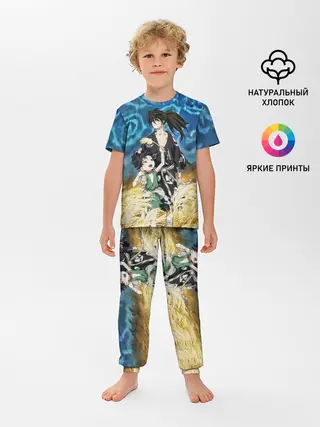 Детская пижама с брюками / Хяккимару с Дороро | DORORO