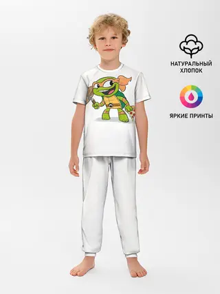 Детская пижама с брюками / ЧЕРЕПАШКИ МУТАНТЫ НИНДЗЯ