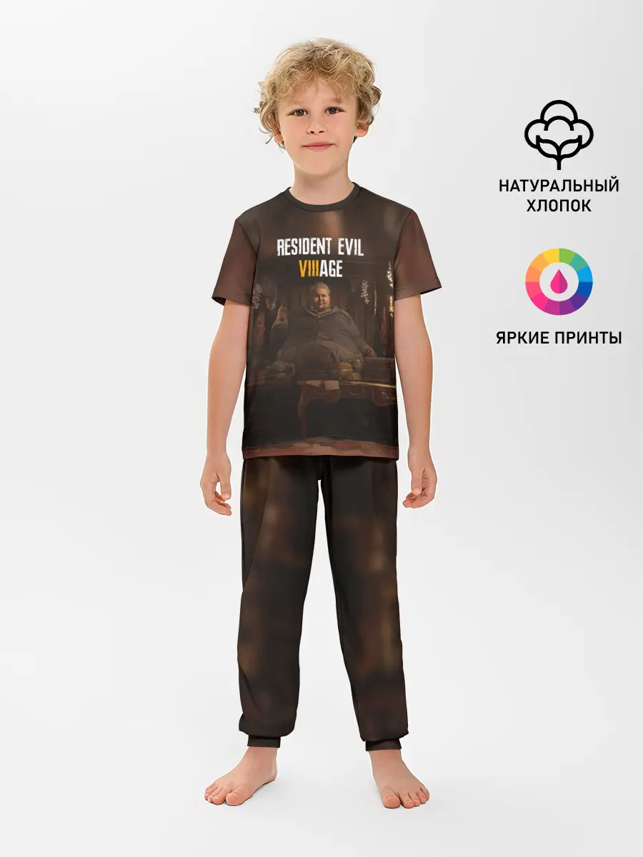 Детская пижама с брюками / RESIDENT EVIL VILLAGE | РЕ ДЕРЕВНЯ