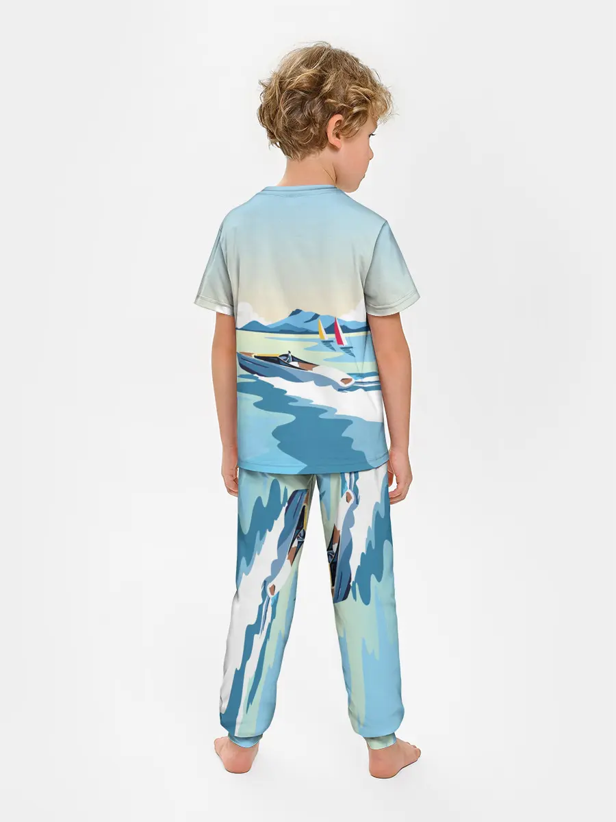 Детская пижама с брюками / Лето