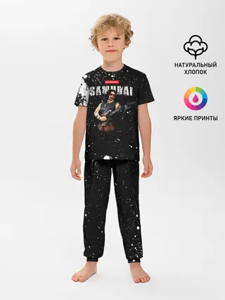 Детская пижама с брюками / SAMURAI Cyberpunk 2077
