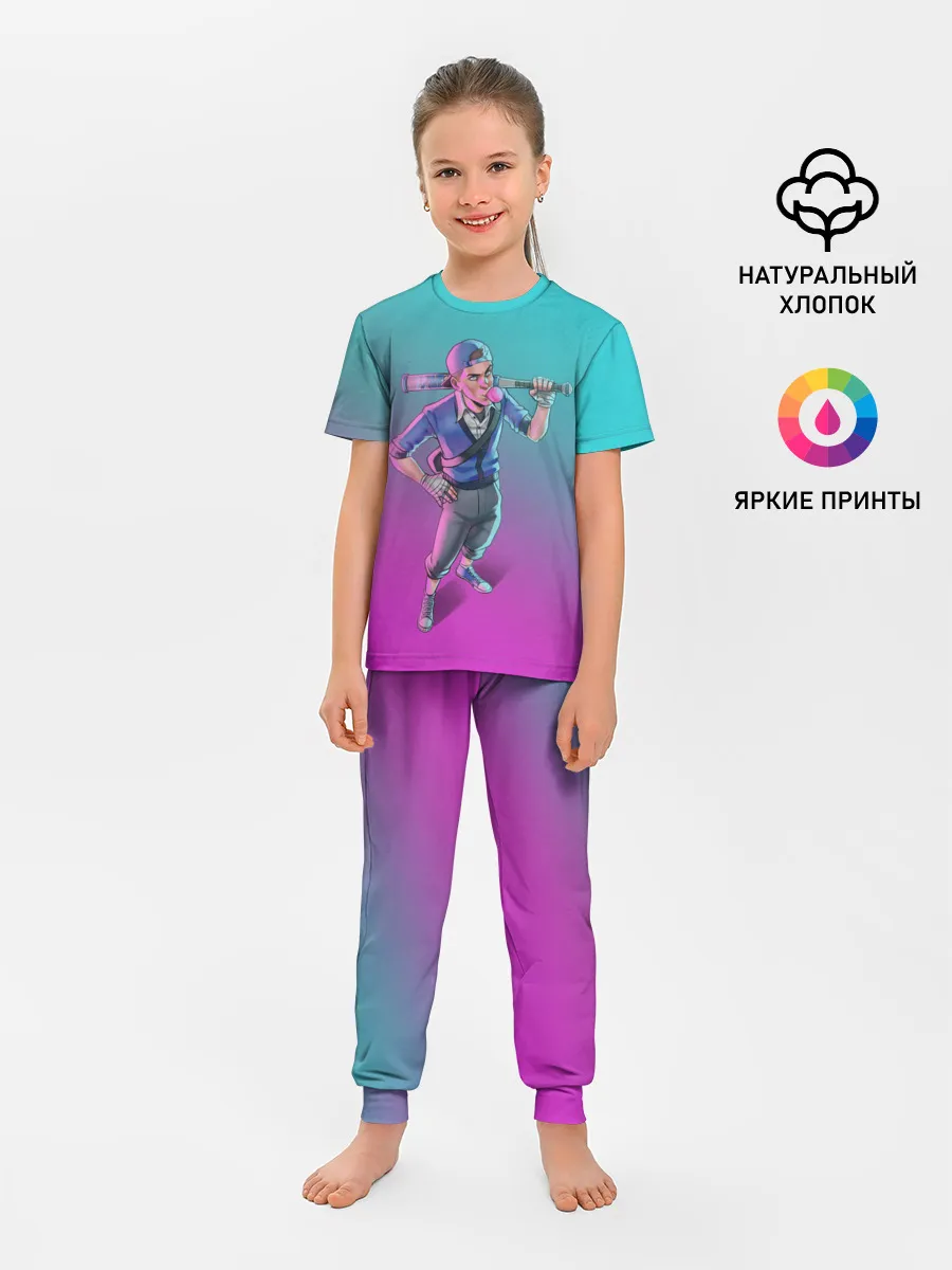 Детская пижама с брюками / Будь как разведчик