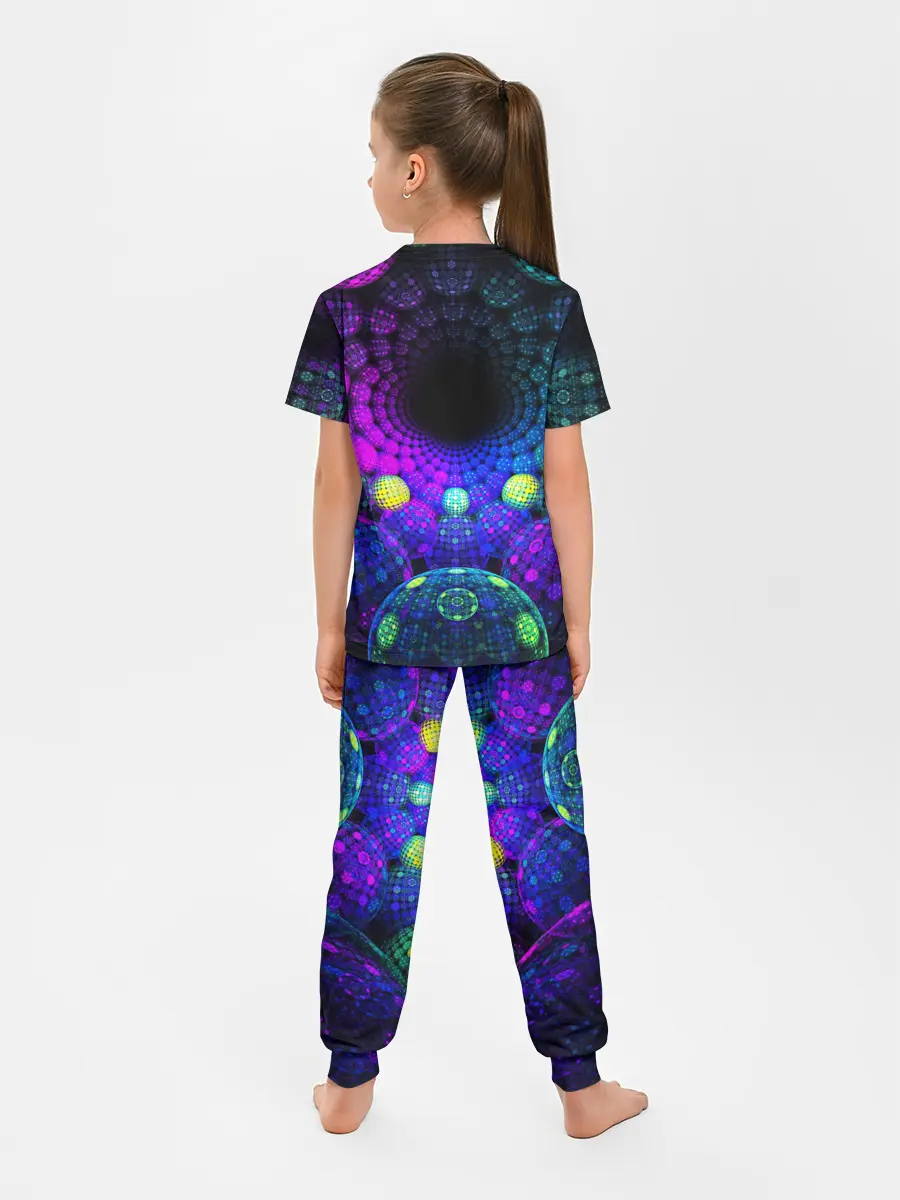 Детская пижама с брюками / PSY NEON