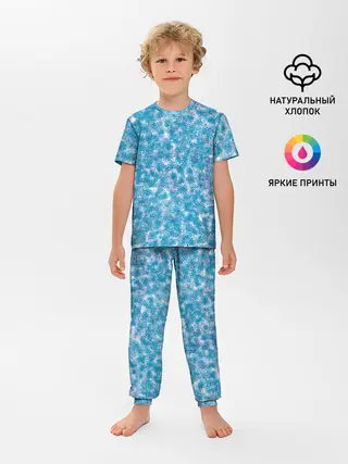 Детская пижама с брюками / Изморозь