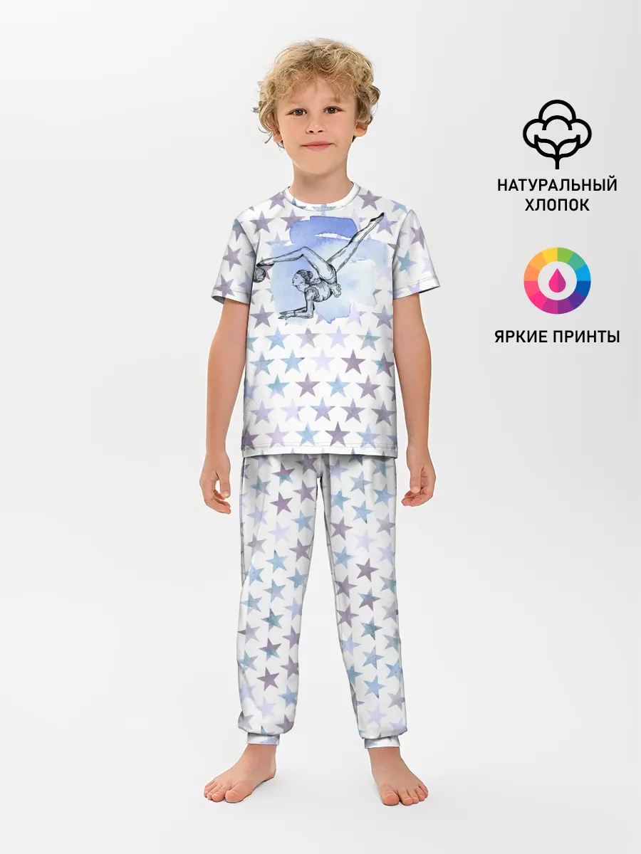 Детская пижама с брюками / gymnastics