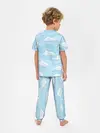 Детская пижама с брюками / Зимние облака