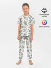 Детская пижама с брюками / Лесные животные