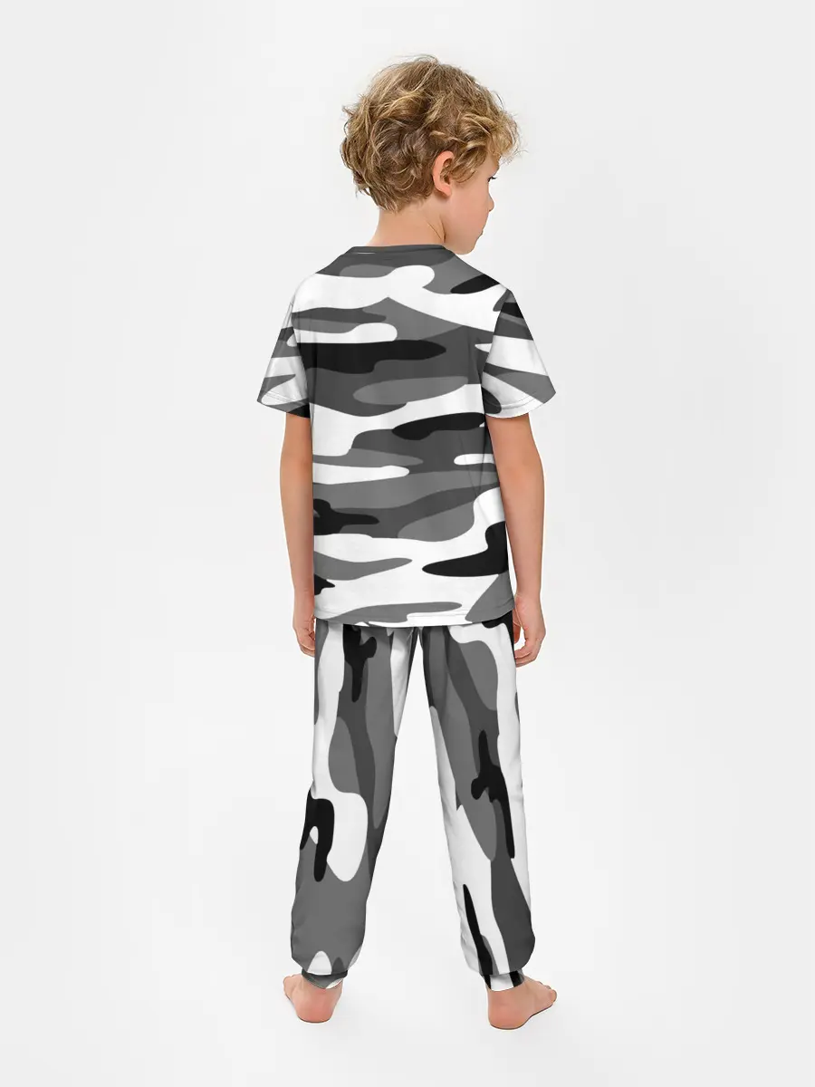 Детская пижама с брюками / Камуфляж Sabaton