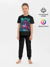 Детская пижама с брюками / Neon girl