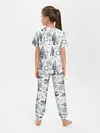 Детская пижама с брюками / Морской узор Nautical Pattern
