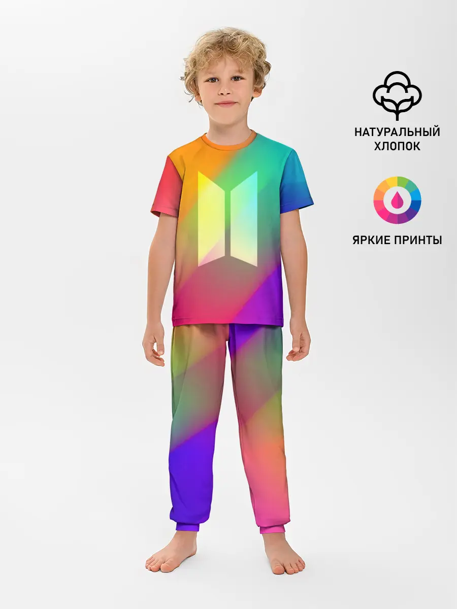 Детская пижама с брюками / BTS