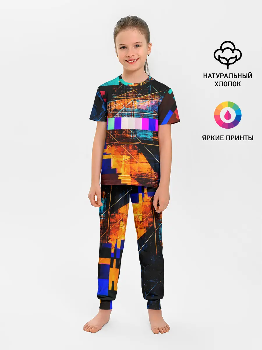 Детская пижама с брюками / ПОМЕХИ