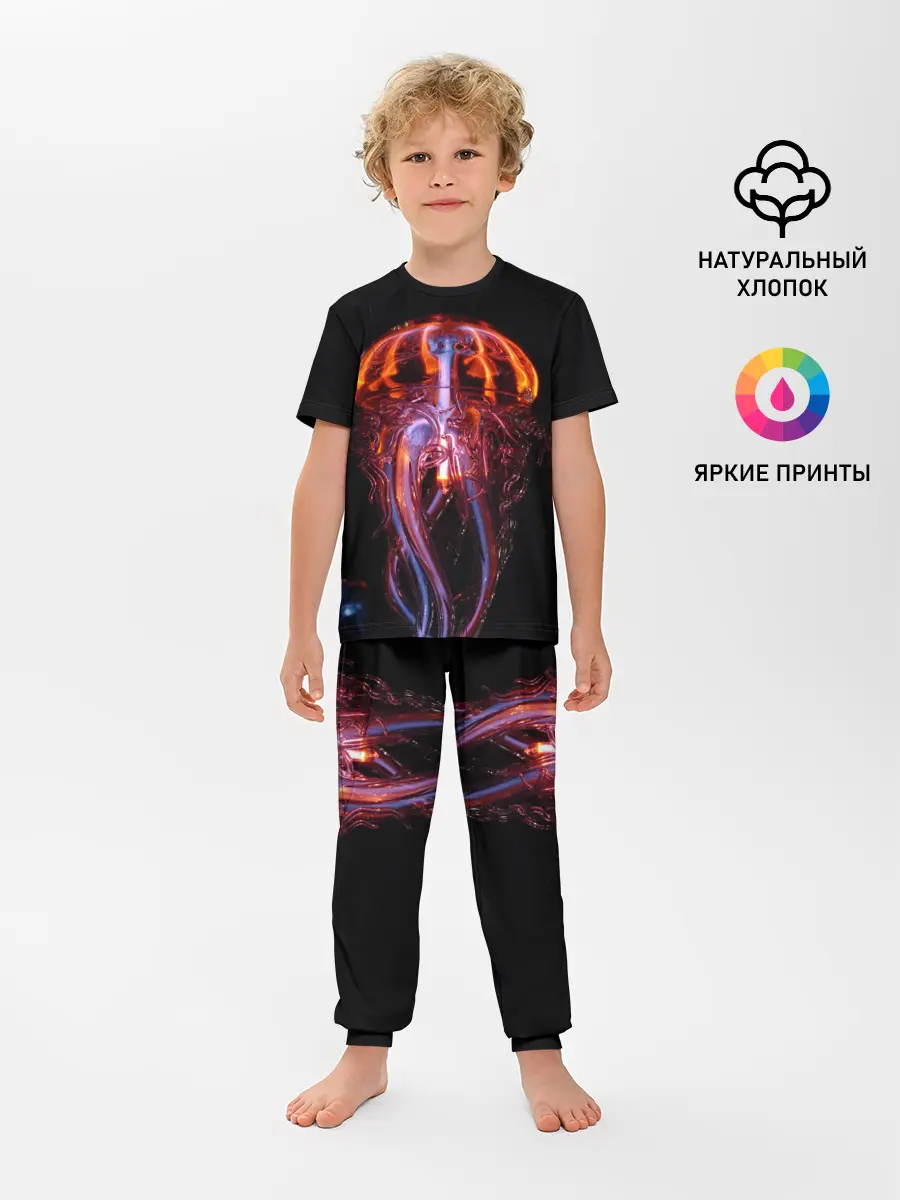 Детская пижама с брюками / Медуза | Jellyfish