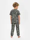 Детская пижама с брюками / Пиксельный камуфляж