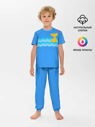 Детская пижама с брюками / Pop it / Simple Dimple