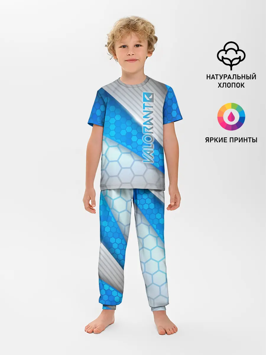 Детская пижама с брюками / Valorant