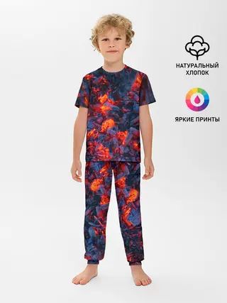 Детская пижама с брюками / Магия углей