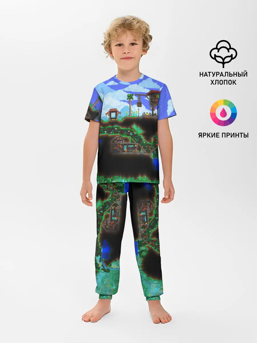 Детская пижама с брюками / TERRARIA EXCLUSIVE