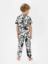 Детская пижама с брюками / Городской серый камуфляж