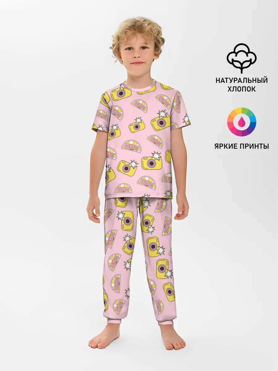 Детская пижама с брюками / Фотики | OMG