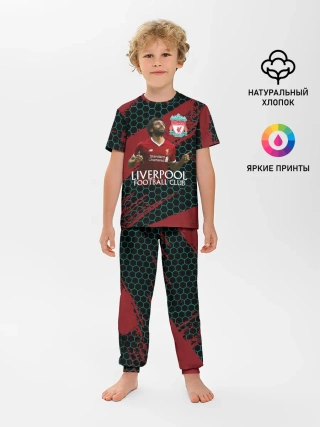 Детская пижама с брюками / Liverpool: Мохамед Салах.