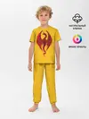 Детская пижама с брюками / Красный Дракон