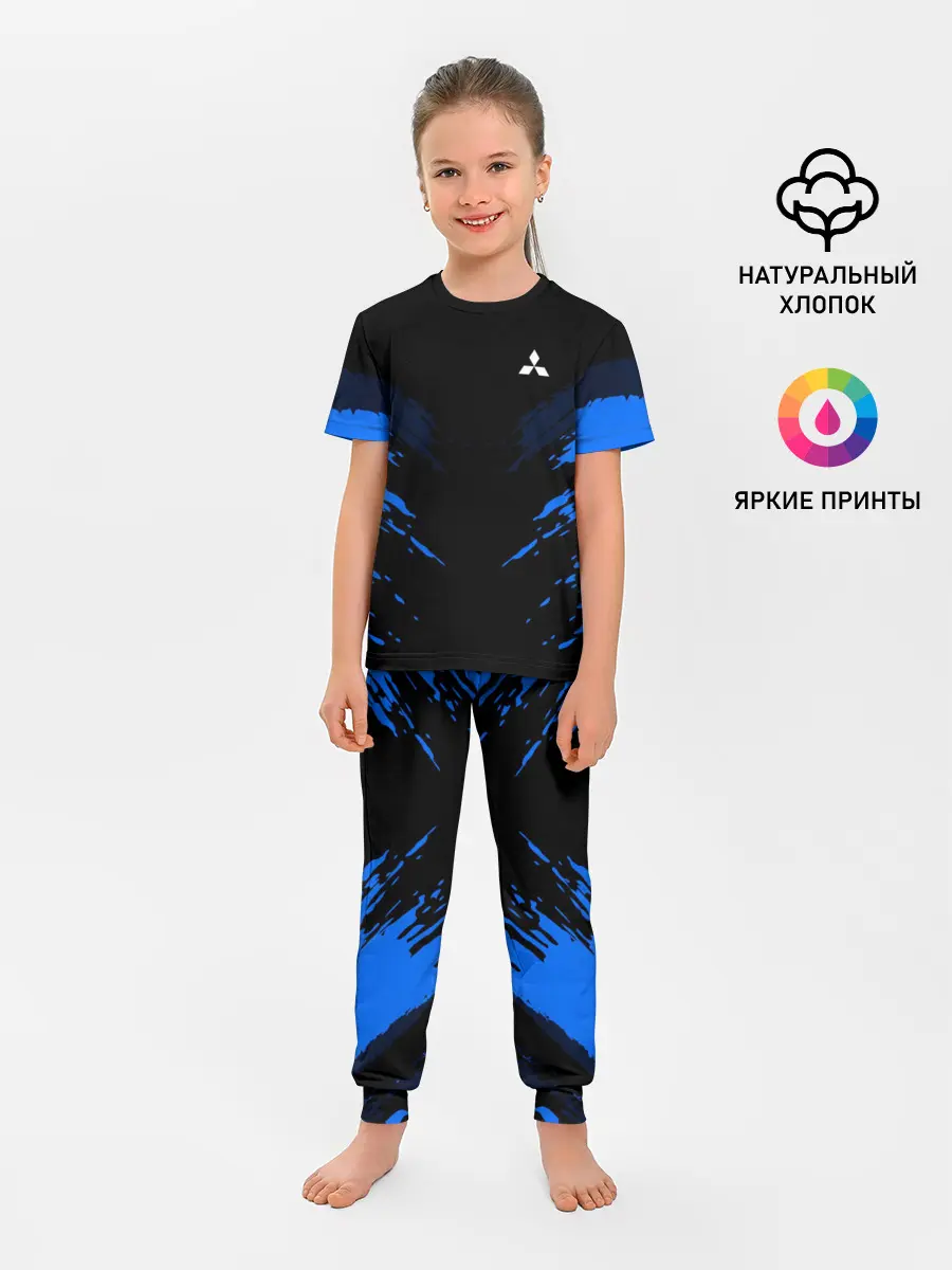 Детская пижама с брюками / Mitsubishi SPORT