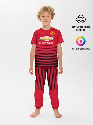 Детская пижама с брюками / Погба Форма Новая Home 18/19