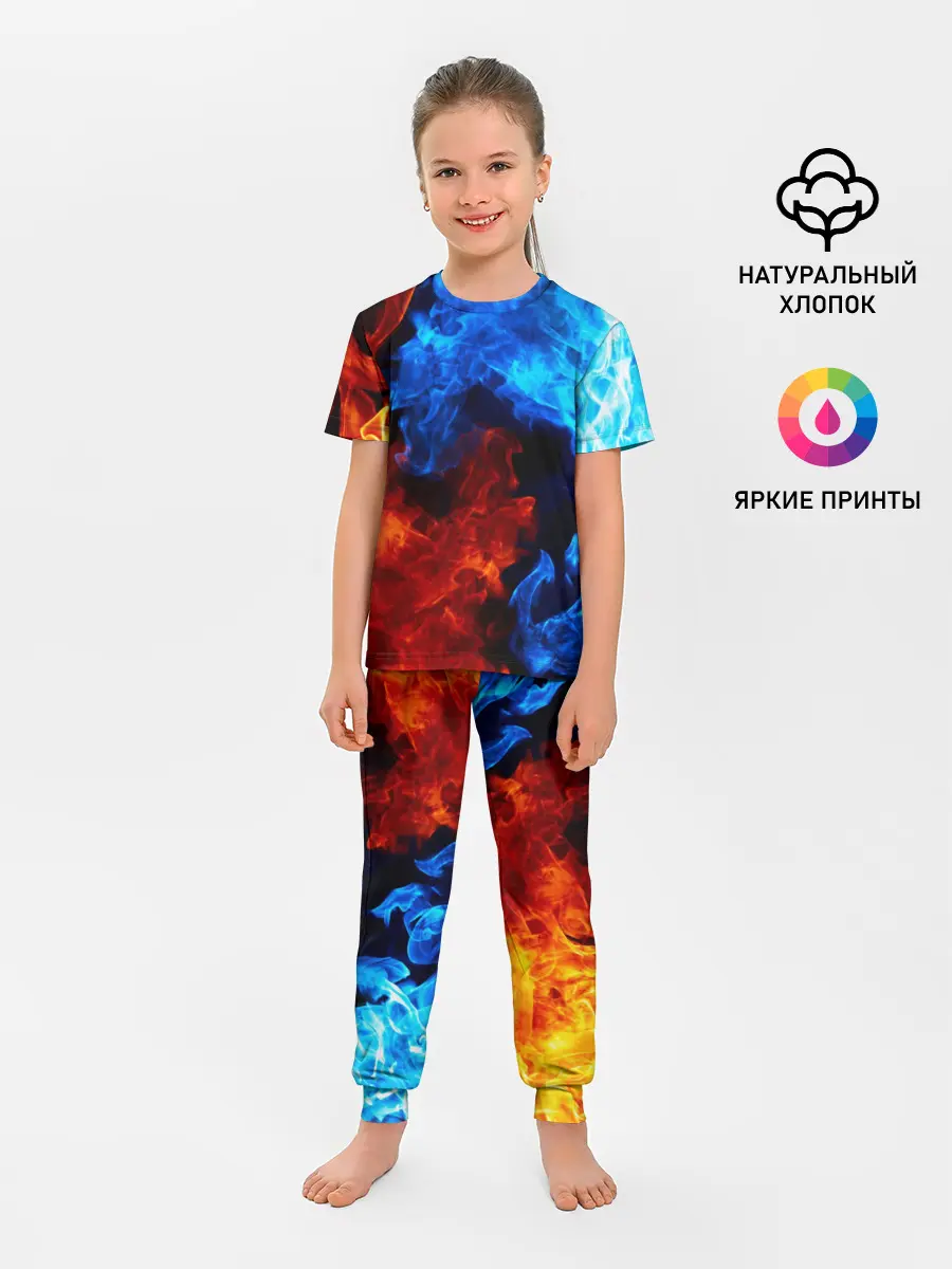 Детская пижама с брюками / Битва огней