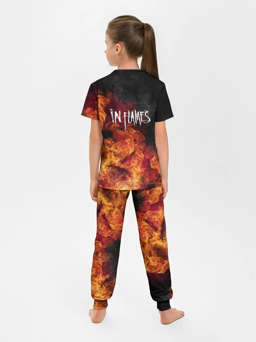 Детская пижама с брюками / В огне
