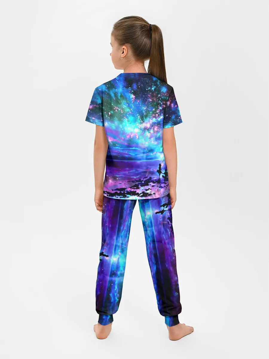 Детская пижама с брюками / Романтика