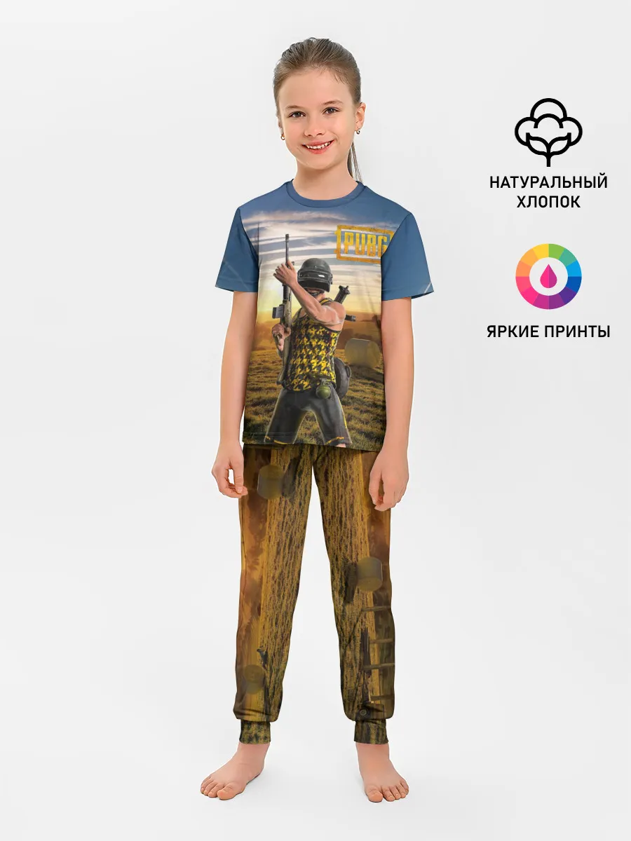 Детская пижама с брюками / PUBG