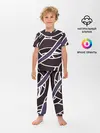 Детская пижама с брюками / Линейная текстура
