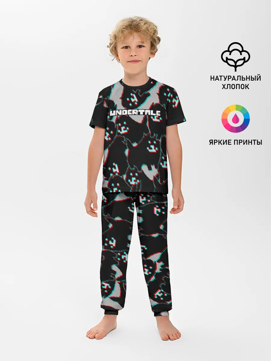 Детская пижама с брюками / Undertale