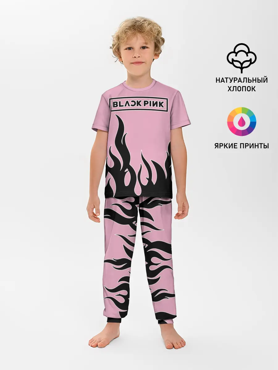 Детская пижама с брюками / BlackPink