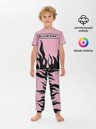 Детская пижама с брюками / BlackPink