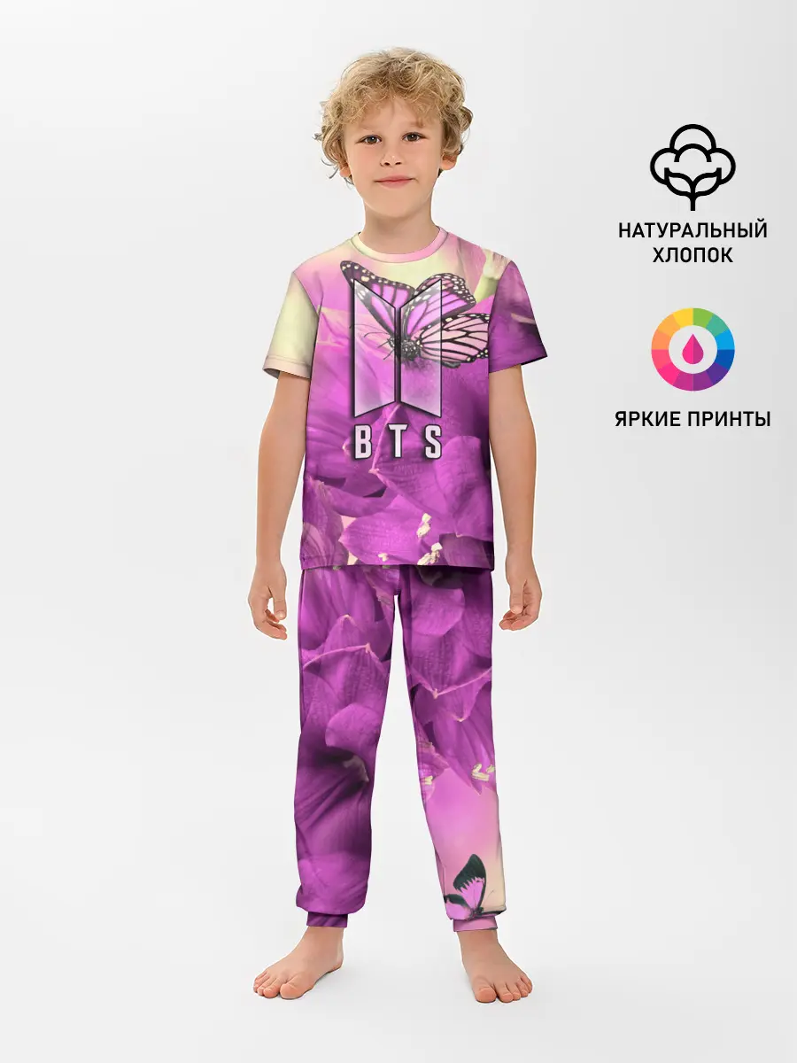 Детская пижама с брюками / BTS