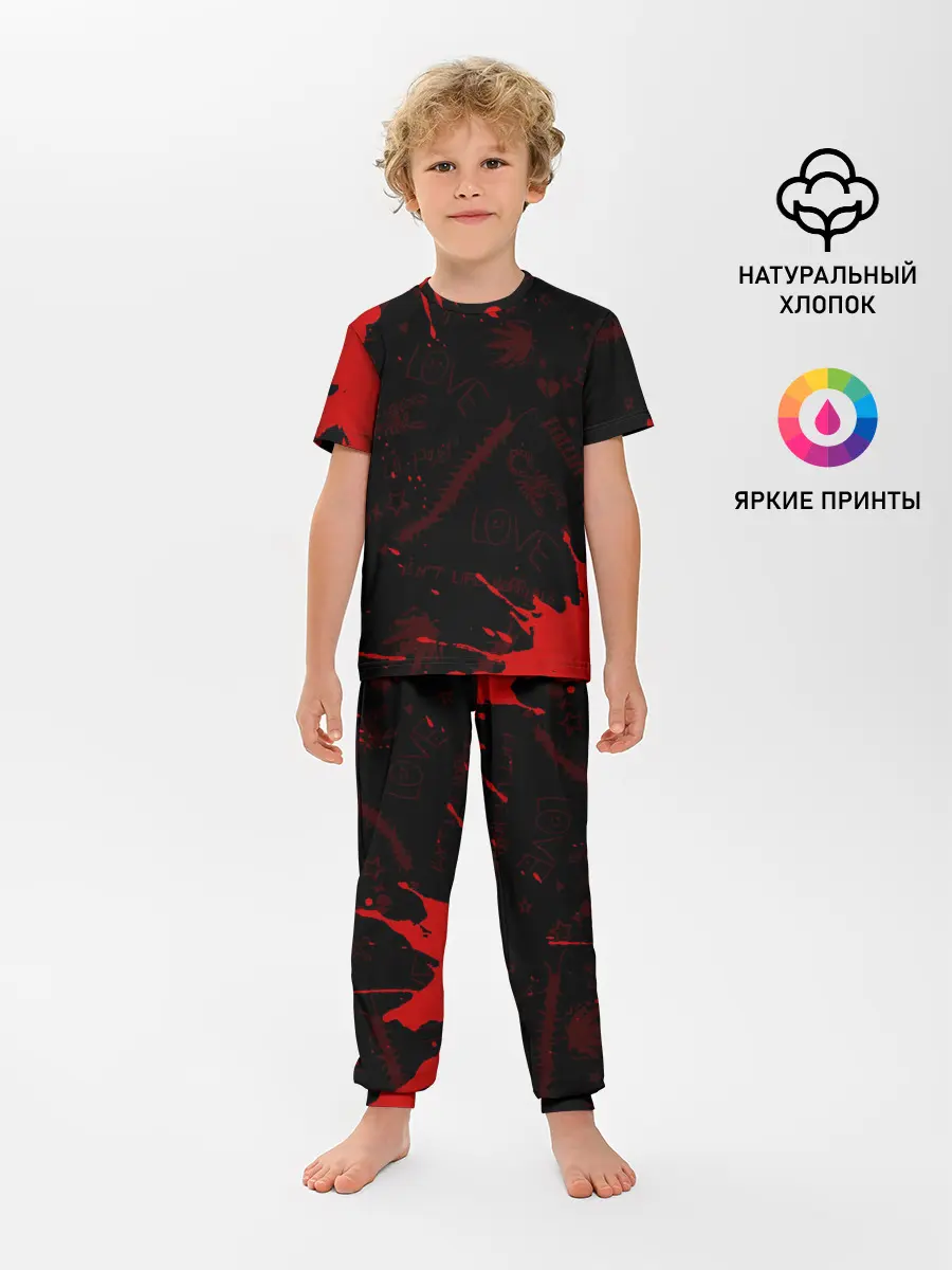 Детская пижама с брюками / LIL PEEP / ЛИЛ ПИП