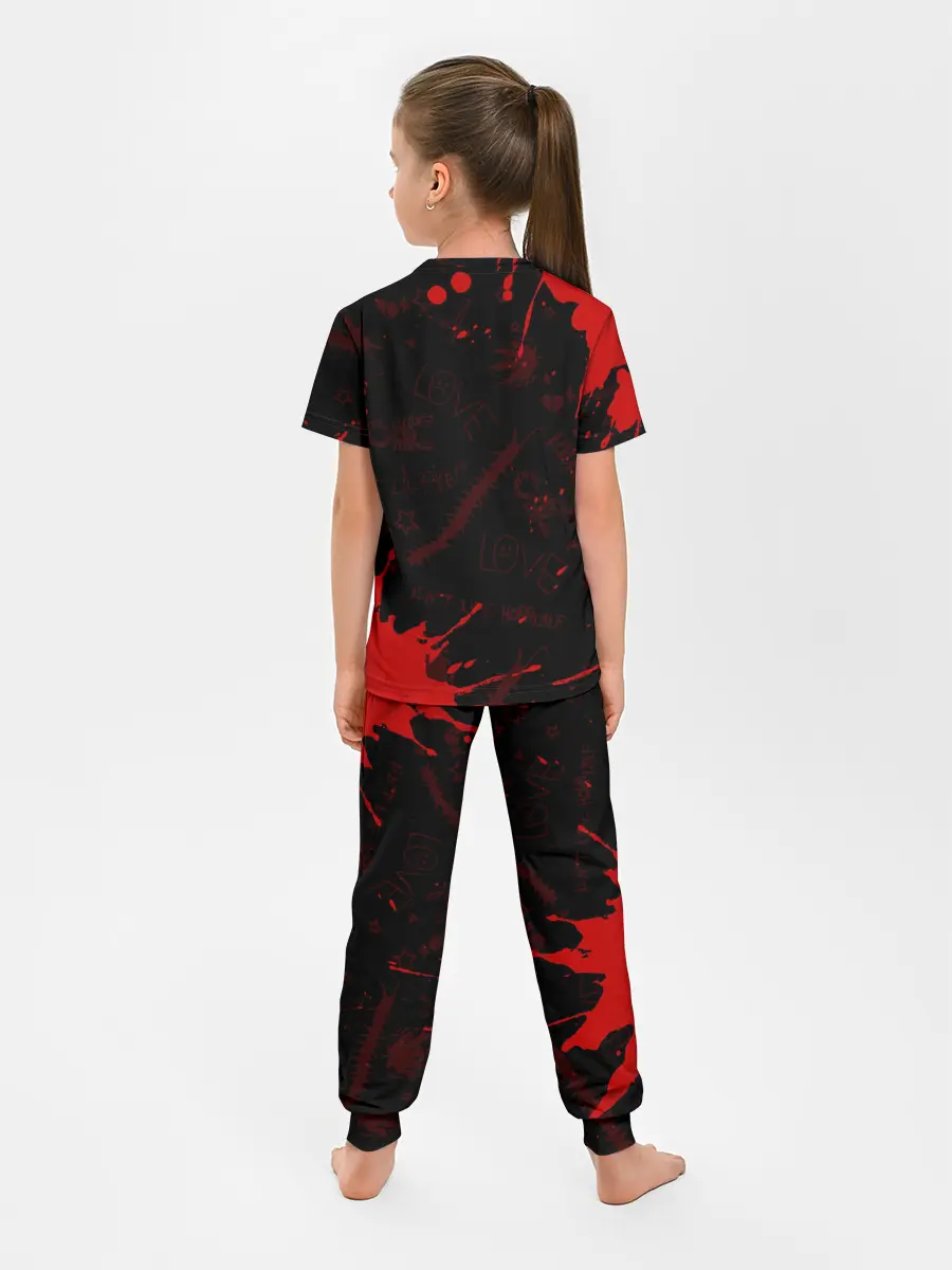 Детская пижама с брюками / LIL PEEP / ЛИЛ ПИП