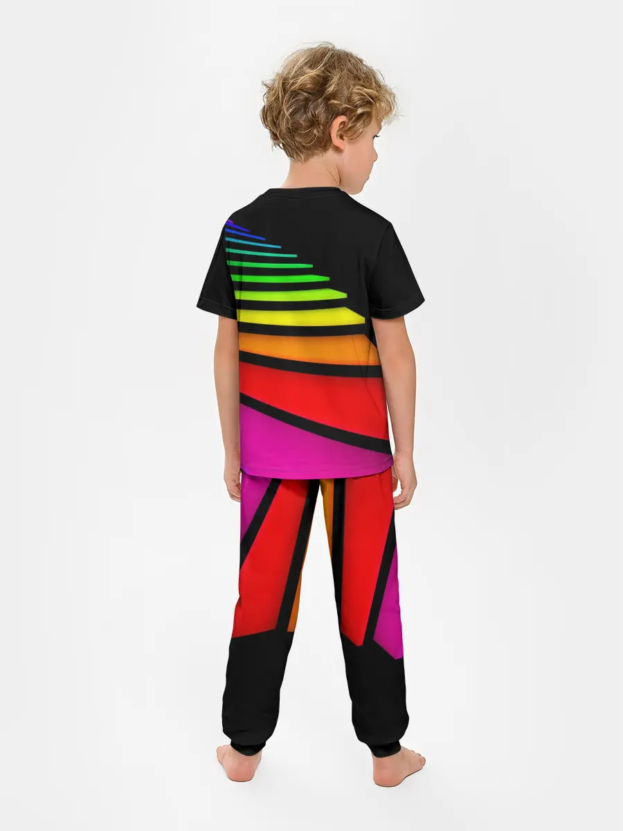 Детская пижама с брюками / Лестница