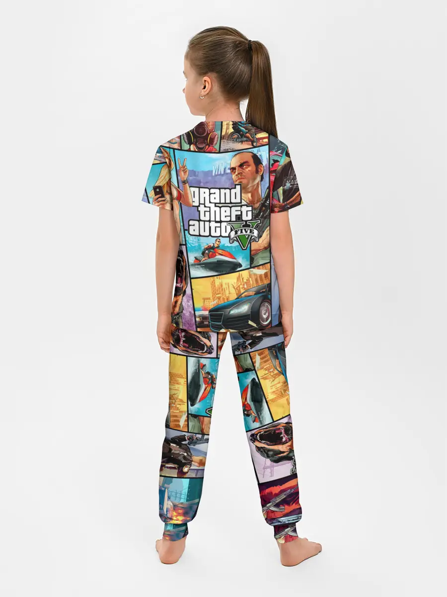 Детская пижама с брюками / GTA