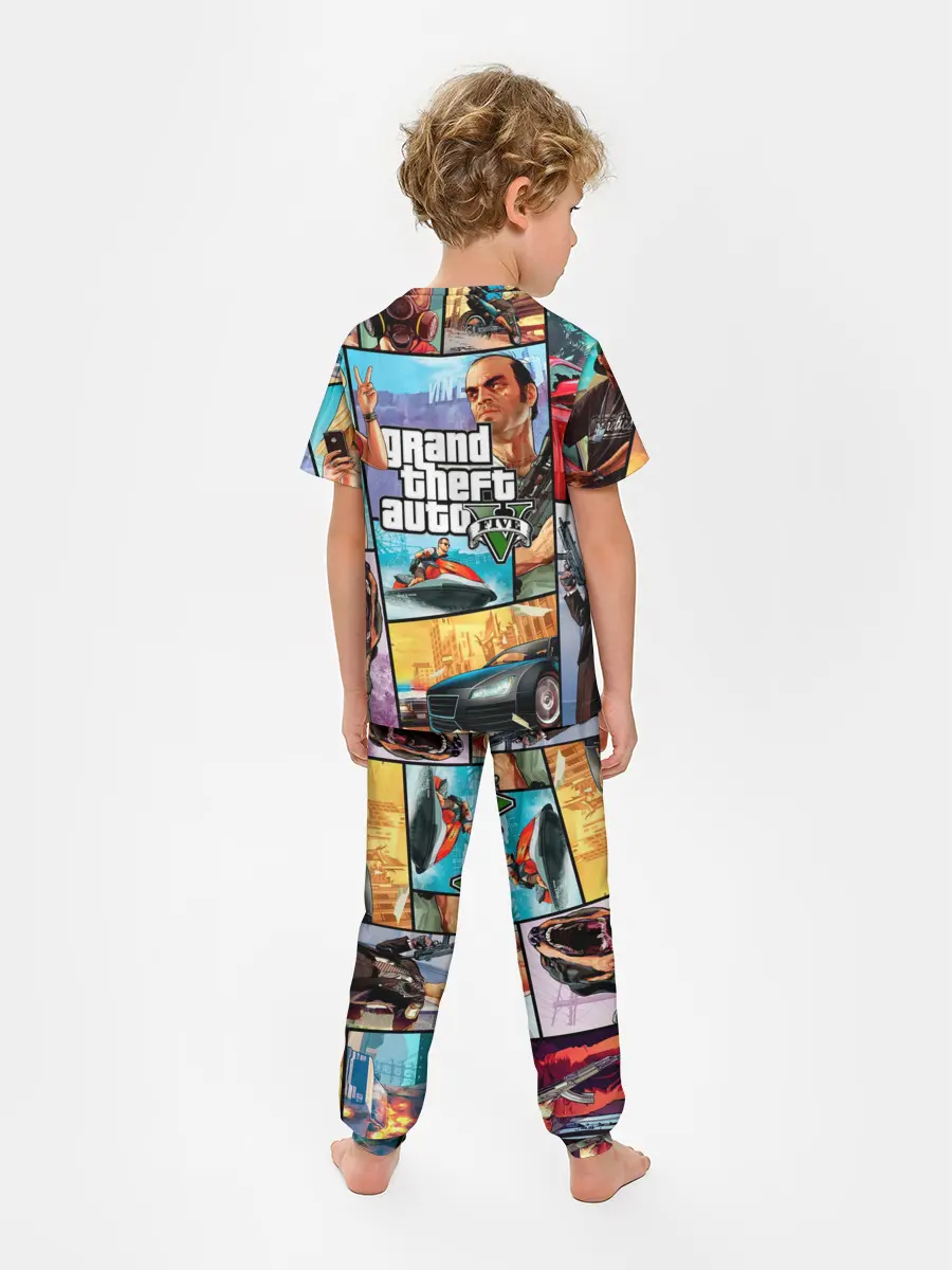 Детская пижама с брюками / GTA