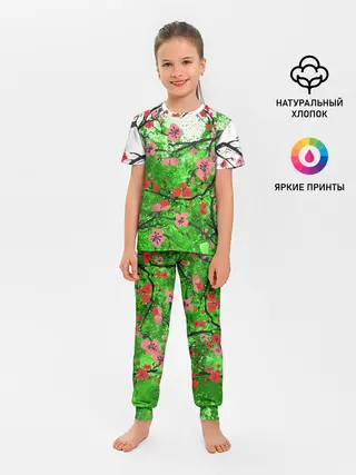 Детская пижама с брюками / Сакура | Sakura