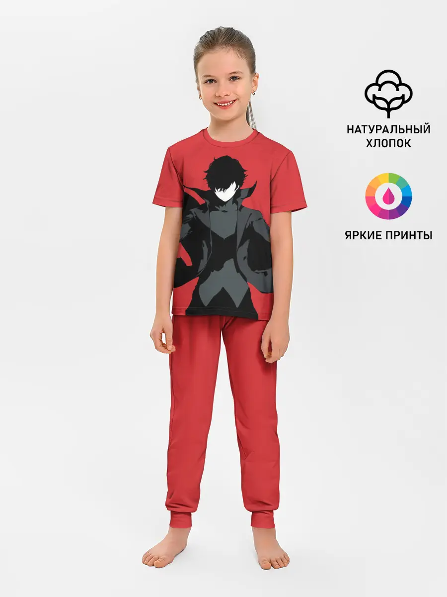 Детская пижама с брюками / Чёрный Рэн